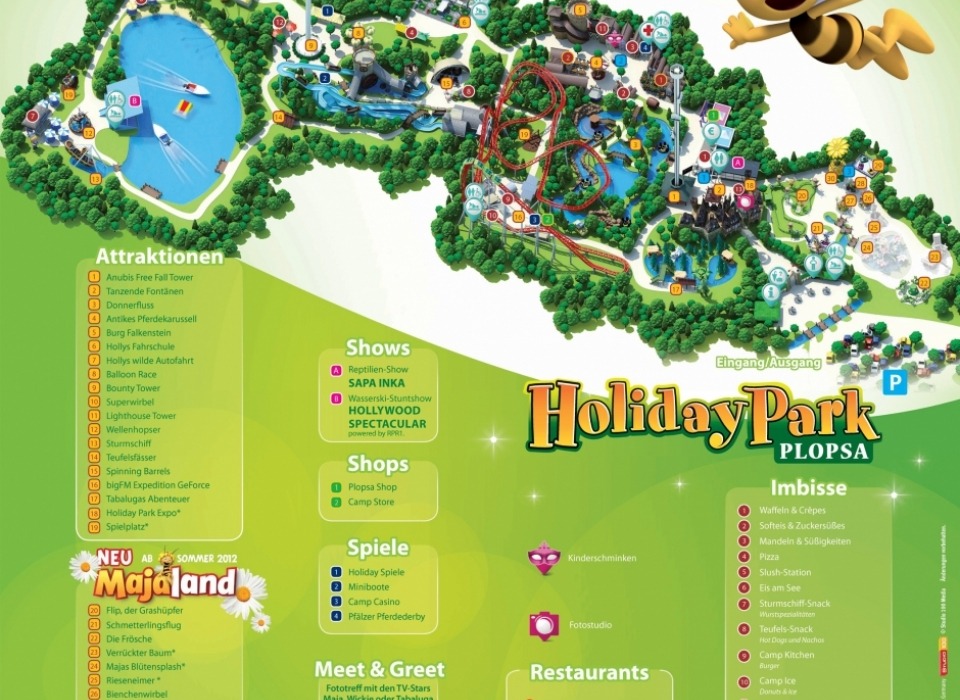 Zábavní park Holiday Park Plopsa