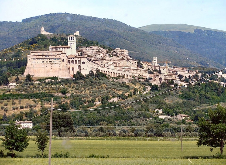 Poutní město Assisi