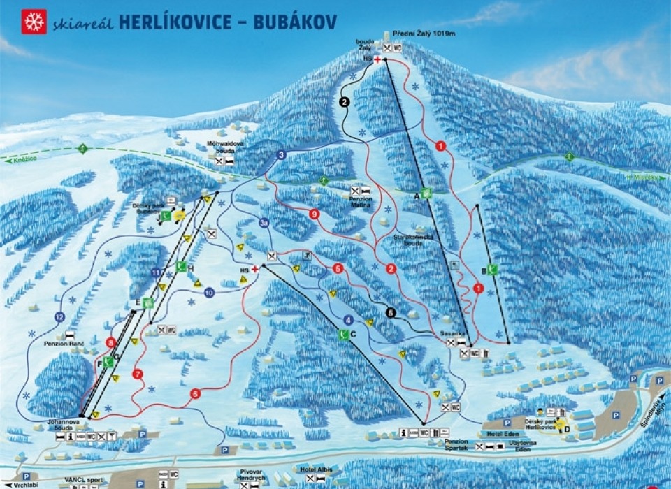 Ski Areál Herlíkovice - Bubákov